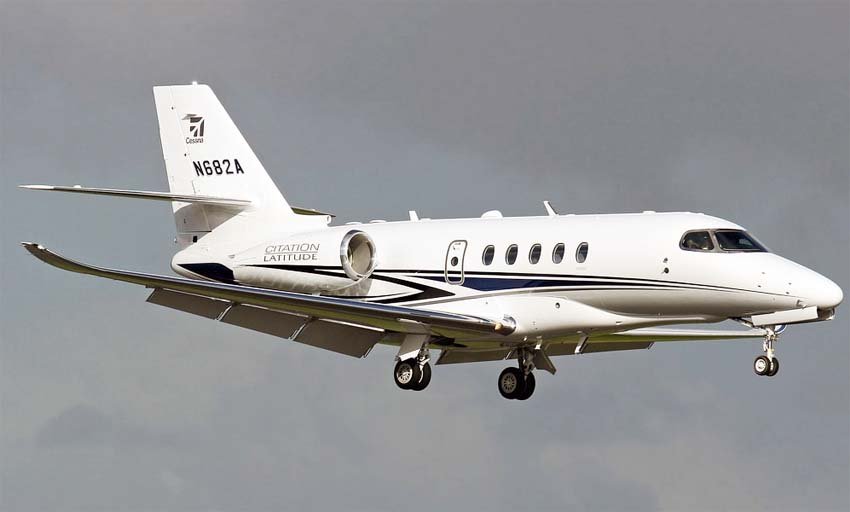 Cessna 680A Citation Latitude business jet
