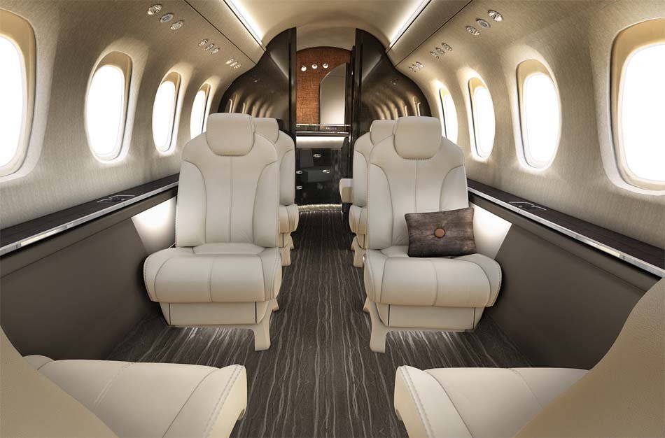Cessna 680A Citation Latitude business jet