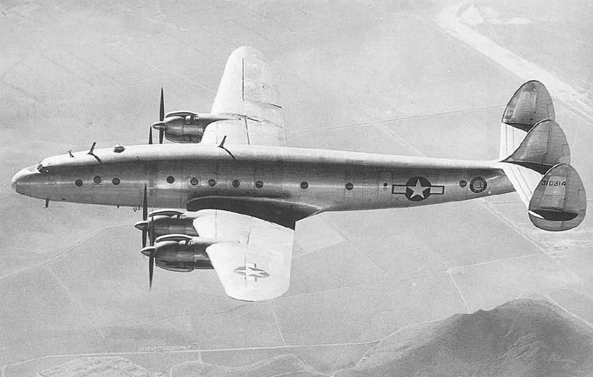 C-69 Constellation aircraft
