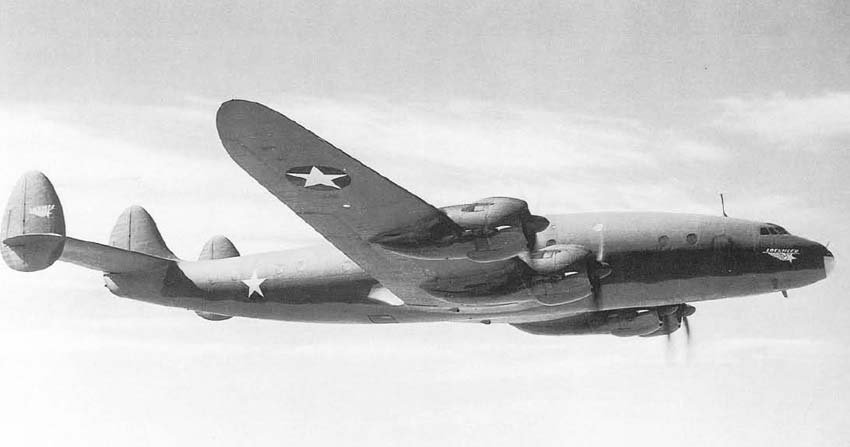 C-69 Constellation aircraft