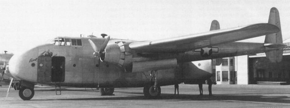 Avión de carga C-82 Packet