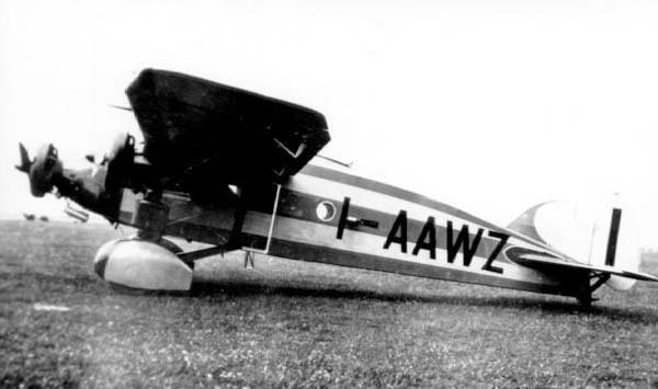 Caproni Ca.101 trimotor aircraft