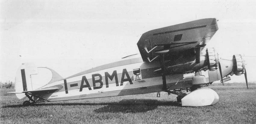 Caproni Ca.101 trimotor aircraft