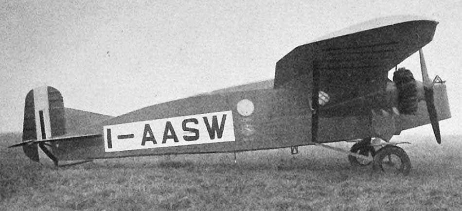 Caproni Ca.101 trimotor aircraft