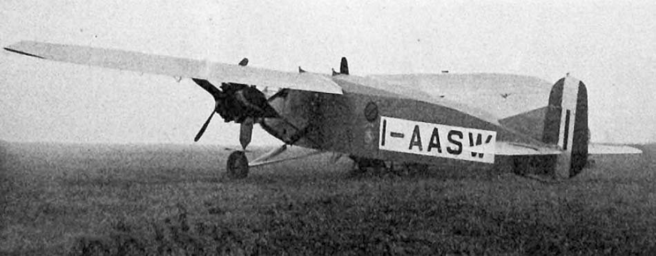 Caproni Ca.101 trimotor aircraft