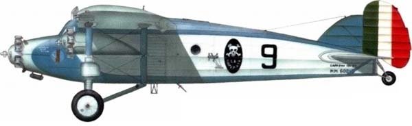 Caproni Ca.101 trimotor aircraft