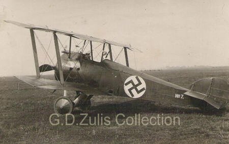 Sopwith Camel en el Báltico