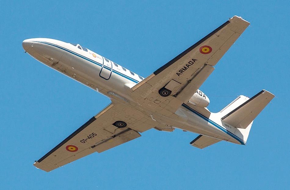 Citation II avión bimotor