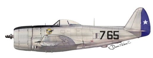 P-47 Thunderbolt in Chile
